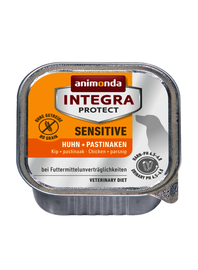 Animonda INTEGRA Hunde Nassfutter PROTECT - Sensitive HUHN+PASTINAKEN