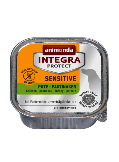 Animonda INTEGRA Hunde Nassfutter PROTECT - Sensitive PUTE + PASTINAKEN