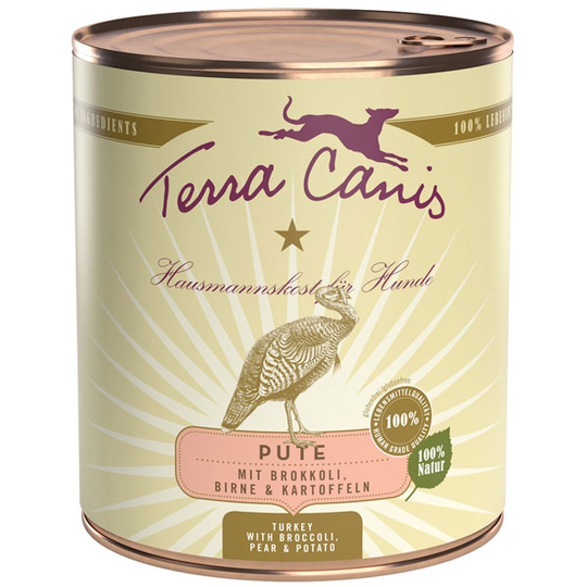 Terra canis Nassfutter für Hunde classic Pute