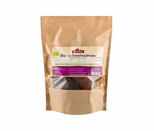 Terra-Pura Bio Snack Schweineohren