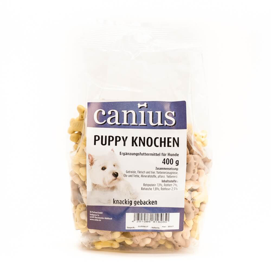 Canius Hundesnacks Puppy Knochen 400 g