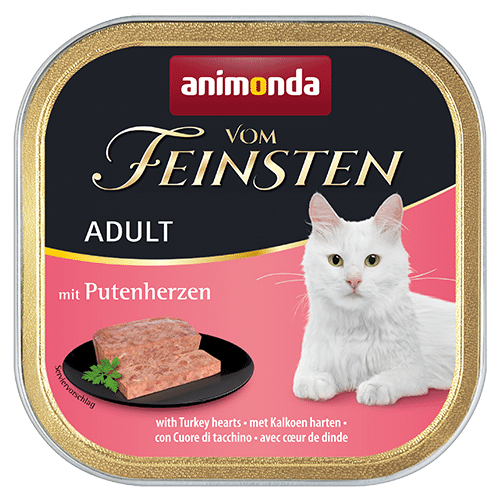 Animonda Feinsten Katzen Nassfutter Aludt mit Putenherzen