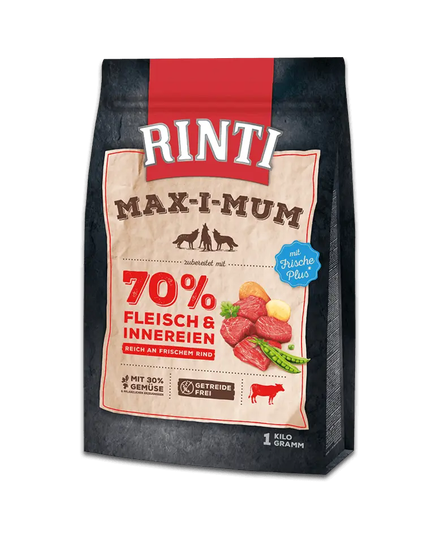 Rinti MAX-I-MUM Max Hunde Trockenfutter Rind