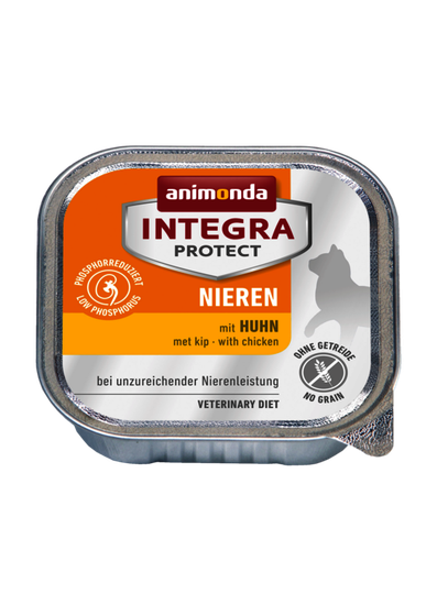 Animonda INTEGRA Nassfutter für Katzen-Niere mit Huhn