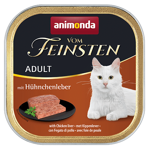 Animonda Feinsten Katzen Nassfutter Aludt mit Hühnchenleber