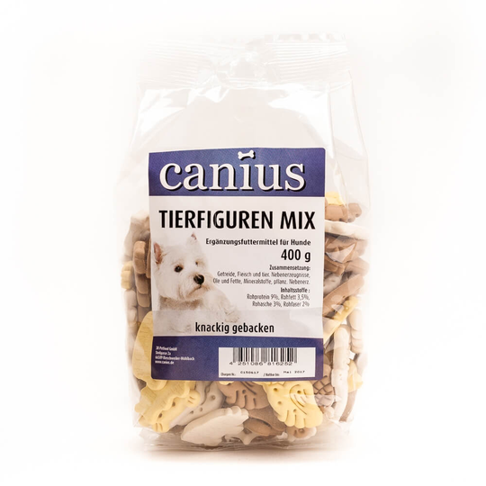Canius Hundesnacks Tierfiguren Mix 400g