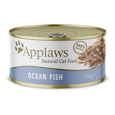 Applaws Nassfutter für Katzen Dose Seefisch 24x 70 g