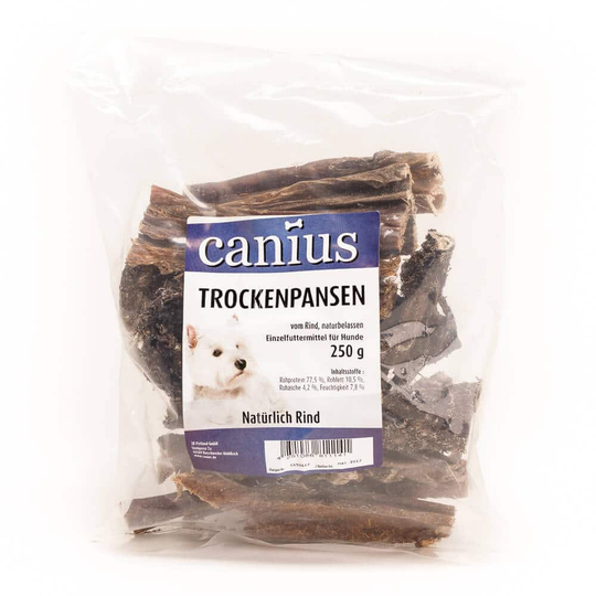 Canius Hundesnacks Trockenpansen 250 g