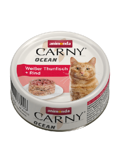 Animonda Carny Ocean Weißer Thunfisch + Rind 80g