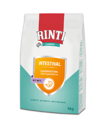 Rinti Canine Hunde Trockenfutter-Intestinal Ente