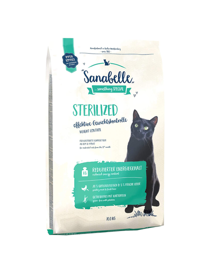 Sanabelle Katzen Trockenfutter Funktionsprodukte Sterilized