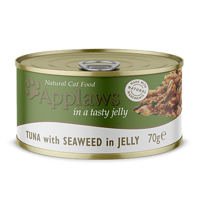 Applaws Nassfutter für Katzen Dose Thunfisch+Meeresalgen in Gelee70 g